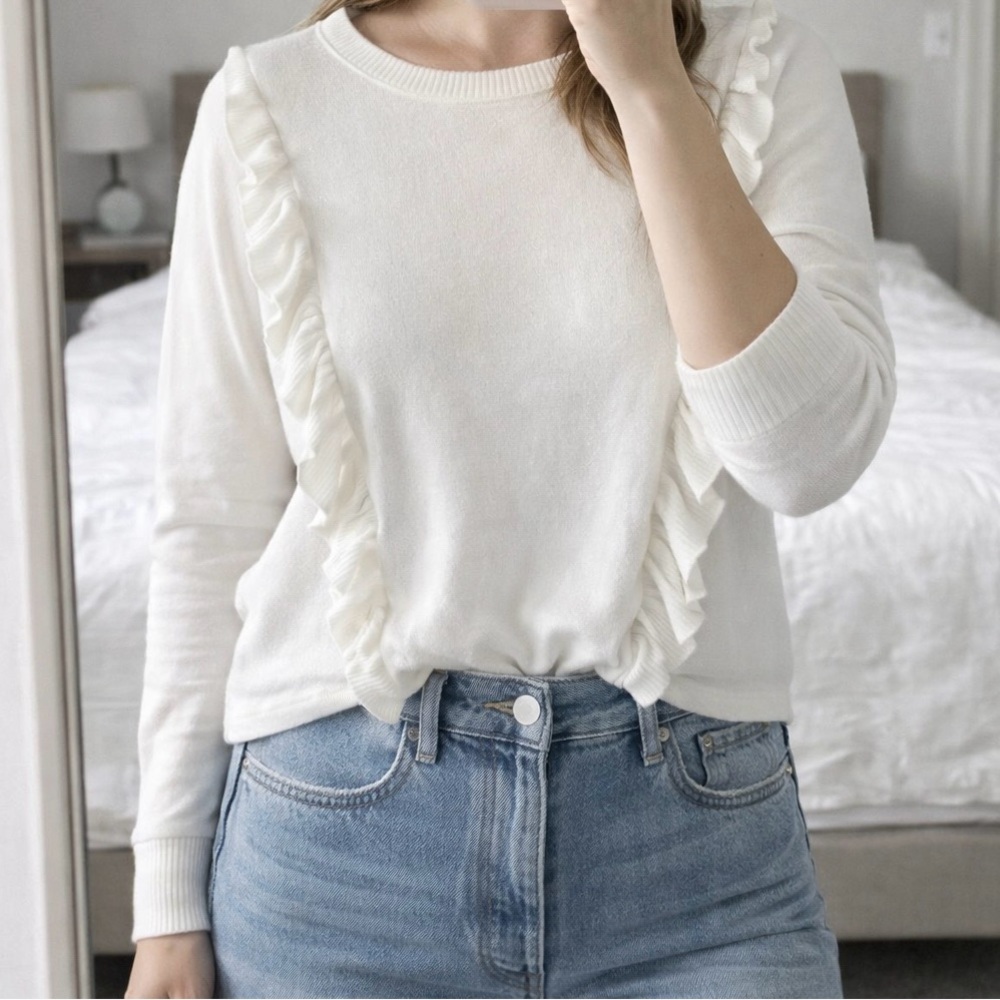 Elegant Michael Stars Ruffle sweater S